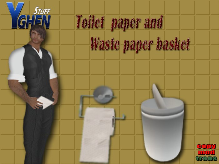 Second Life Marketplace YGHEN Toilet Kit
